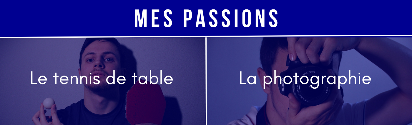 Mes passions autres que la communication